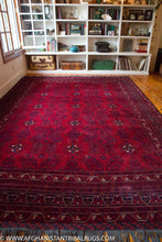 Load image into Gallery viewer, Kunduz Afghan Rug designed by Waziri (Large) 