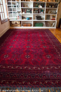 Kunduz Afghan Rug designed by Waziri (Large) 