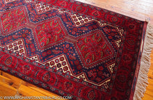 Load image into Gallery viewer, Bokhara Afghan Runner Rug 