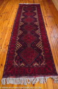 Bokhara Afghan Runner designed by Yousufyabi 