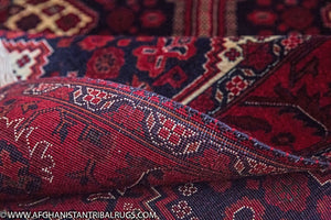 Bokhara Afghan Runner designed by Yousufyabi 