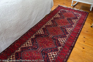 Bokhara Afghan Runner designed by Yousufyabi 