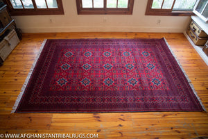 Bokhara Afghan Rug 