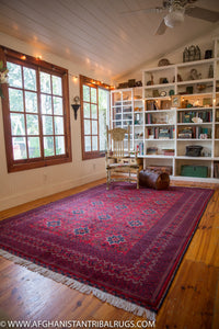 Bokhara Afghan Rug 