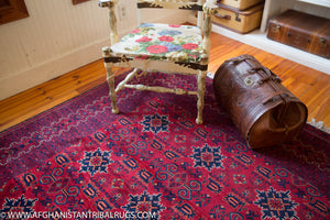 Bokhara Afghan Rug 