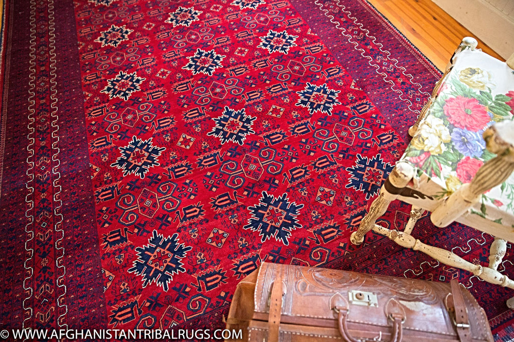 Bokhara Afghan Rug 