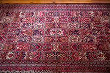 Load image into Gallery viewer, Bokhara Afghan Rug designed by Bakhtiari 