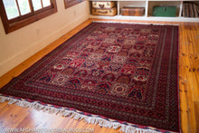 Load image into Gallery viewer, Bokhara Afghan Rug designed by Bakhtiari 