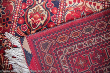 Load image into Gallery viewer, Bokhara Afghan Rug designed by Bakhtiari 